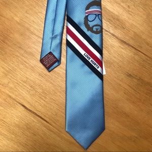 NWT Penguin brand Royal Tenenbaums Love Hurts tie
